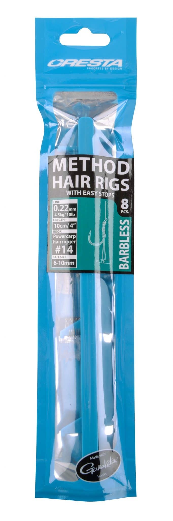 Cresta Method Hair Rigs + Stop Barbless