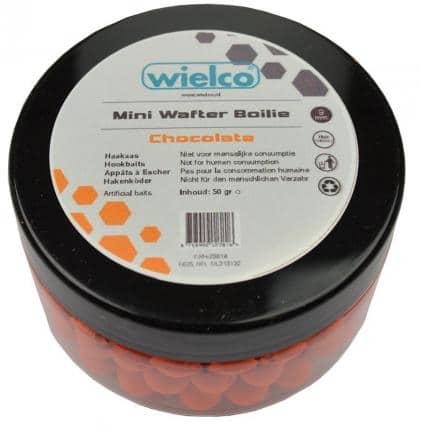 Wielco Mini Wafter Boilie 9mm Chacolate