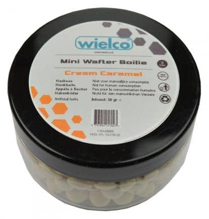 Wielco Mini Wafter Boilie 9mm Cream Caramel