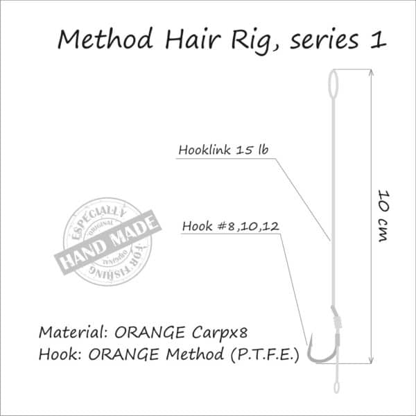 Orange Method Hair Rigs Hold Rig (series 1)