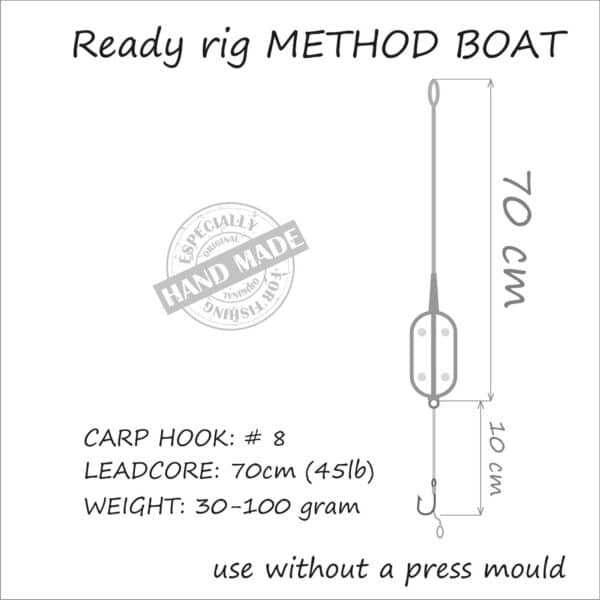 Orange Method Boat Carp Rig
